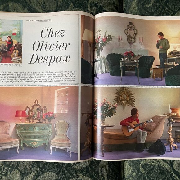 Vintage XL Magazine Book Jour De Fance Brigitte Bardot Castles Ads and more 60s - Picture 2 of 5